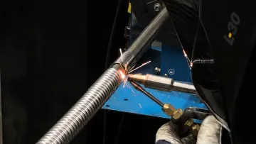 Aptec production: Spawanie laserowe FANTECH w codziennej produkcji