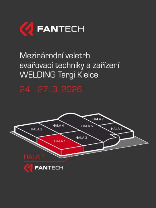 FANTECH na mezinárodním veletrhu STOM-LASER 2026 v Kielcích
