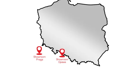 FANTECH Europe – mapa showroomów