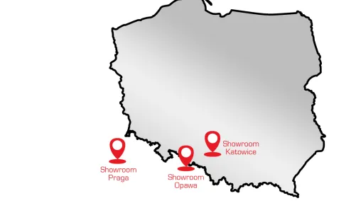 FANTECH Europe – mapa showroomów