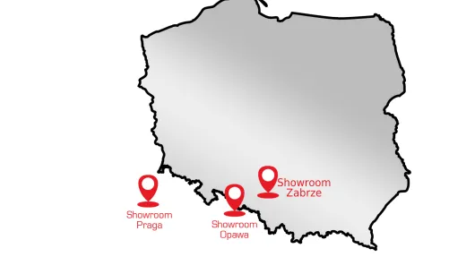FANTECH Europe – mapa showroomów