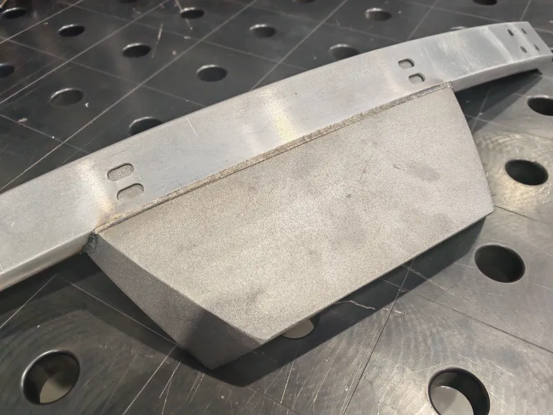 Laser welding of stainless steel parts